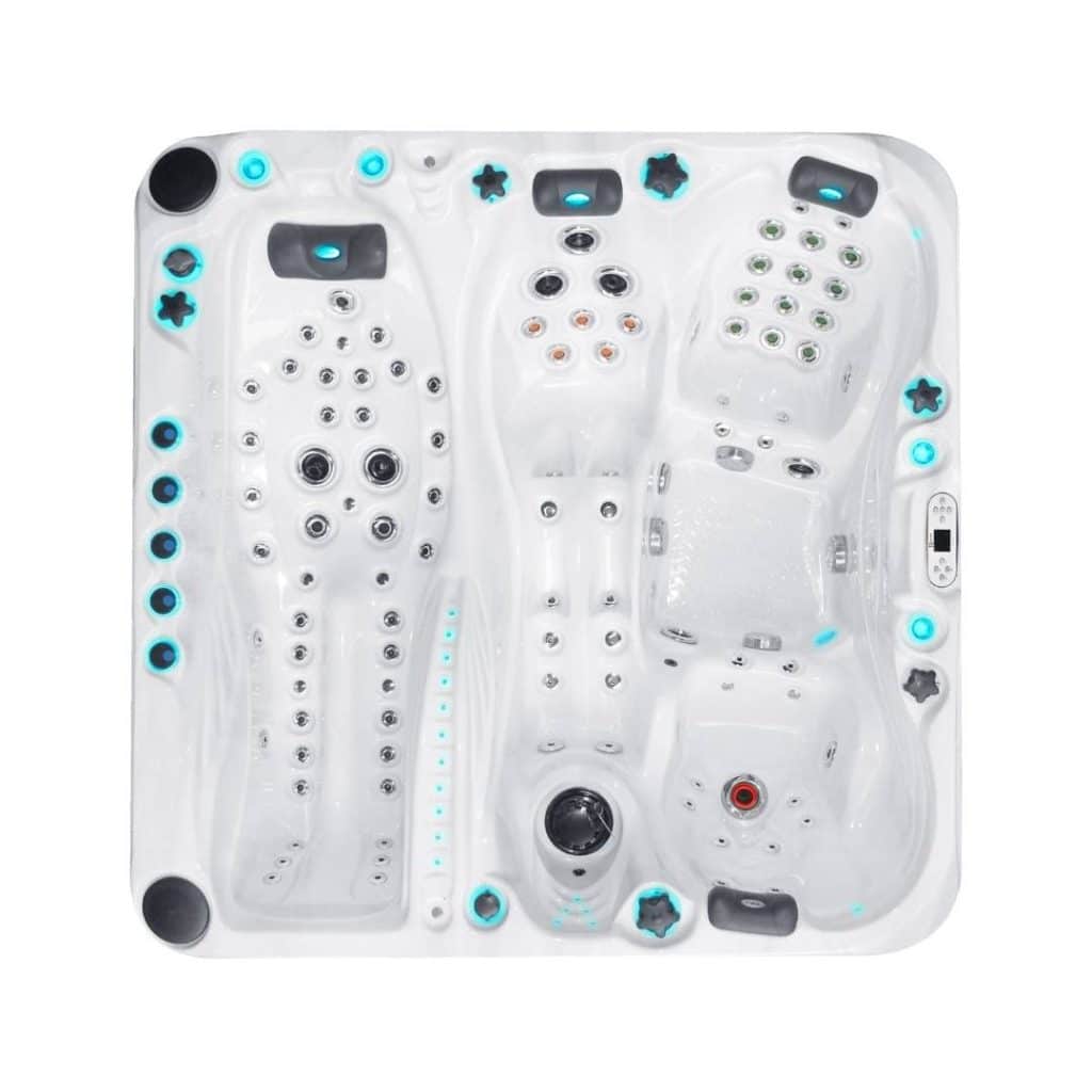 Terrazo Jacuzzi Belgique Spa Euphoria 4 personnes