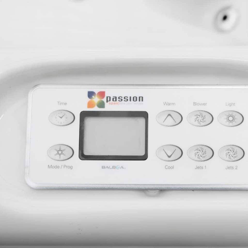 Terrazo Jacuzzi Belgique Spa Relax 5 personnes écran