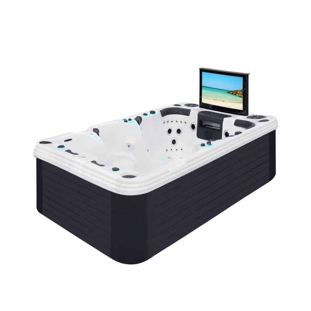 Terrazo jacuzzi Belgique Spa Theater 8 personnes
